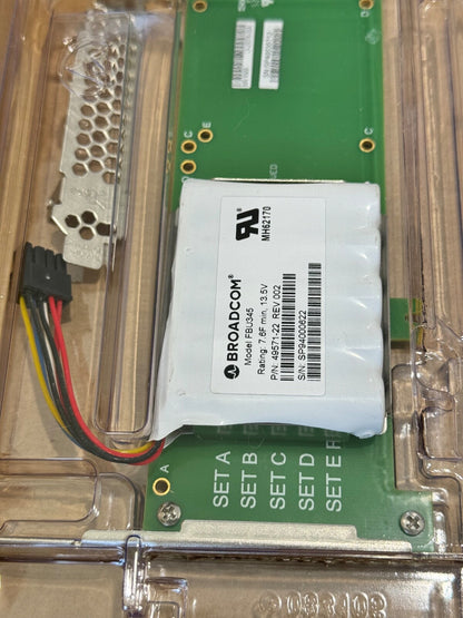 Megaraid Controller Module L3-25376-00A with Battery Broadcom FBU345