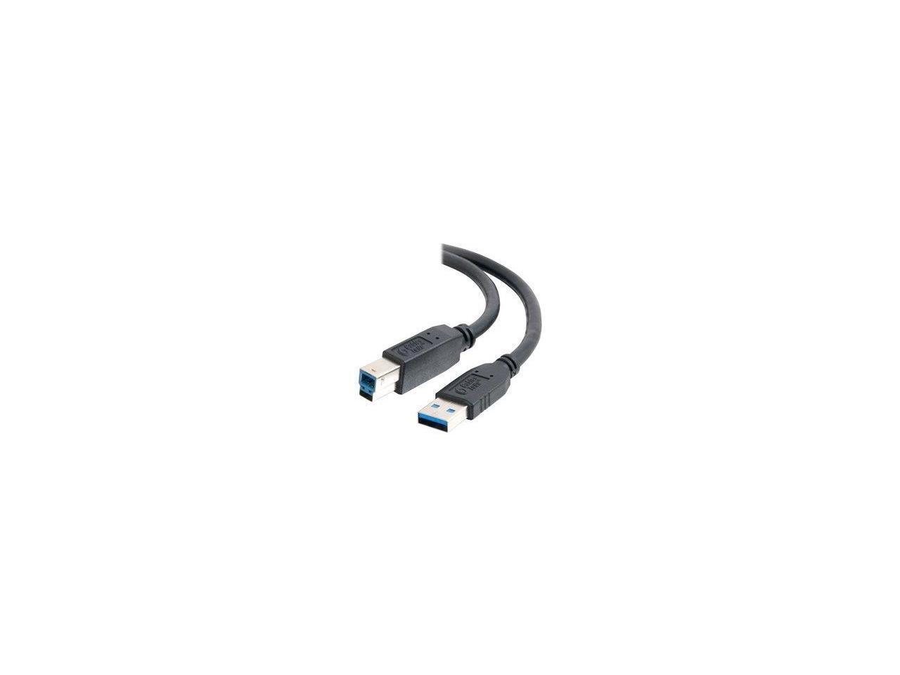 C2G 54174 2M USB 3.0 A MALE TO B MALE CABLE (6.5FT)