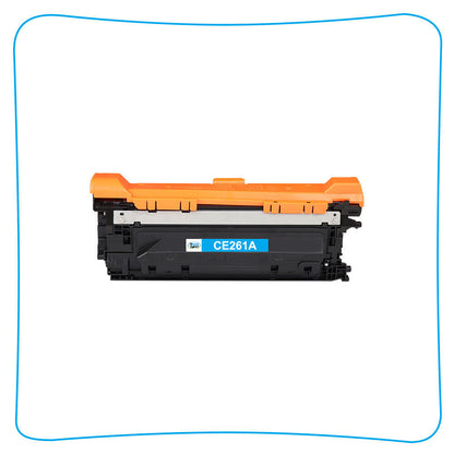3PK CE260A 648A Cyan Toner Compatible With HP LaserJet CP4025n CP4025dn CP4525xh