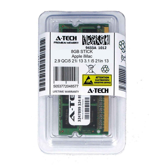 8GB SODIMM Apple iMac 2.9GHz 2.9 QCi5 21i 13 3.1GHz 3.1 i5 21in 13 Ram Memory