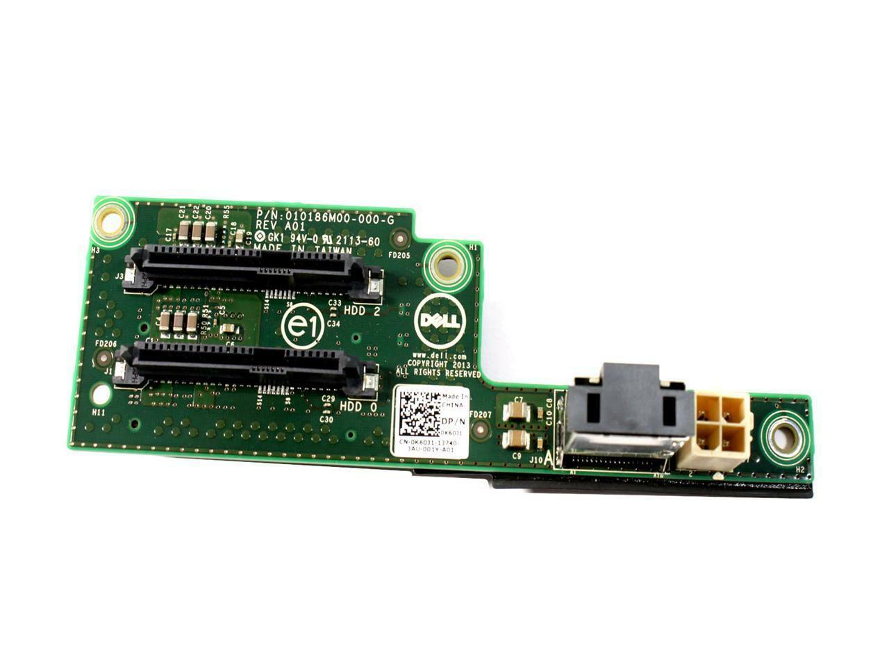 New Dell Hard Drive Backplane Board 4x 2.5" For Server System Dell DCS7200 K60J1