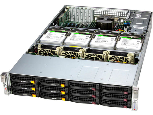Supermicro SSG-621E-ACR16H 2U Storage Server -16Bay X13DEI-T 1600W Redundant PWS