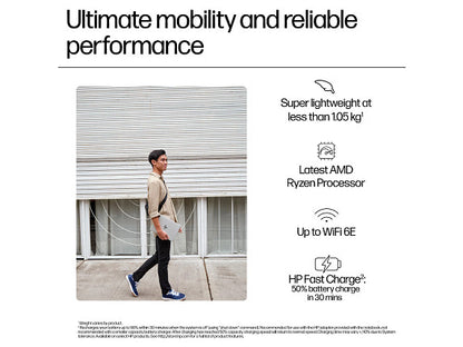 HP Pavilion Laptop Computer 13.3" 2K AMD Ryzen 7 16 GB memory; 512 GB SSD