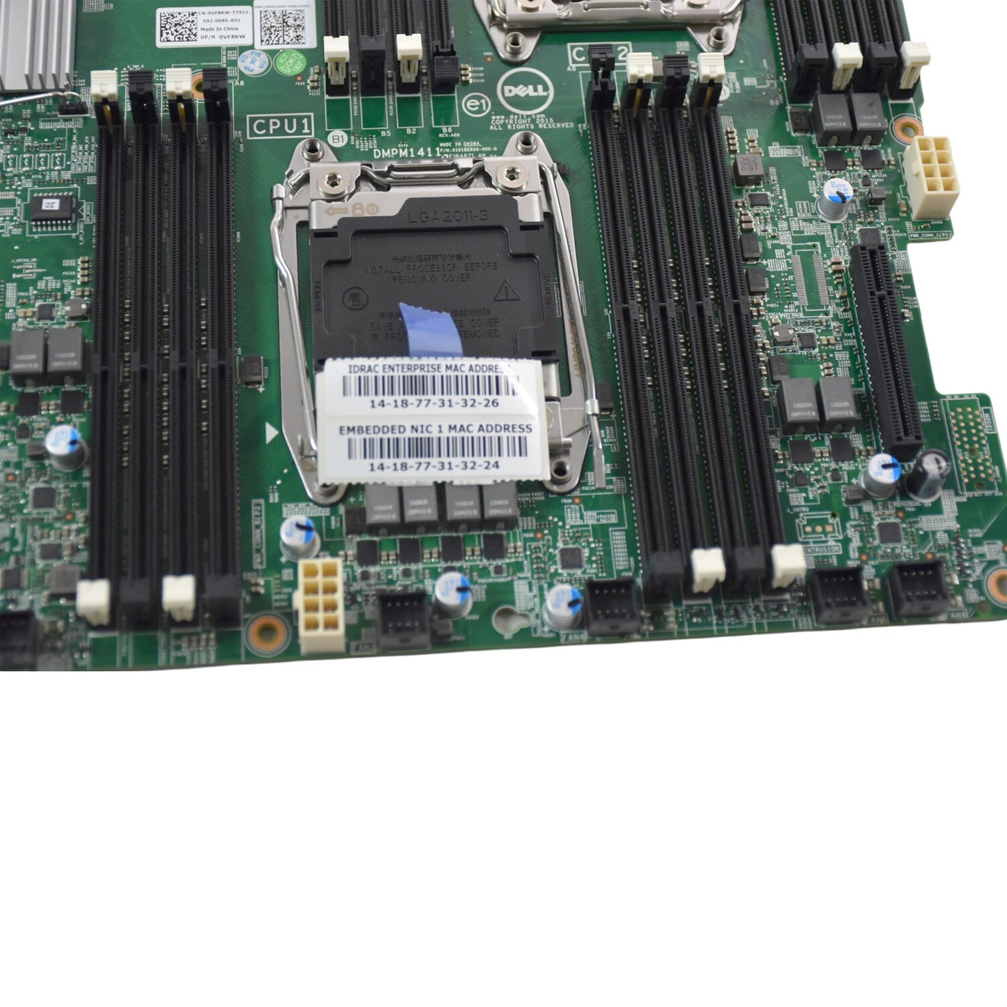 Dell DSS 2500 Intel Socket LGA2011 DDR4 Server Dual CPU Motherboard VF8KW
