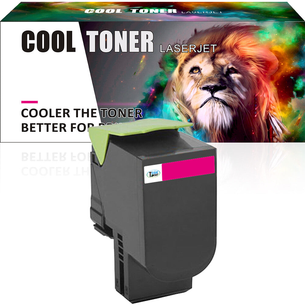 1 PACK 71B10M0 71B0030 Magenta Toner for Lexmark CS317dn CS417dn CS517de CX317dn