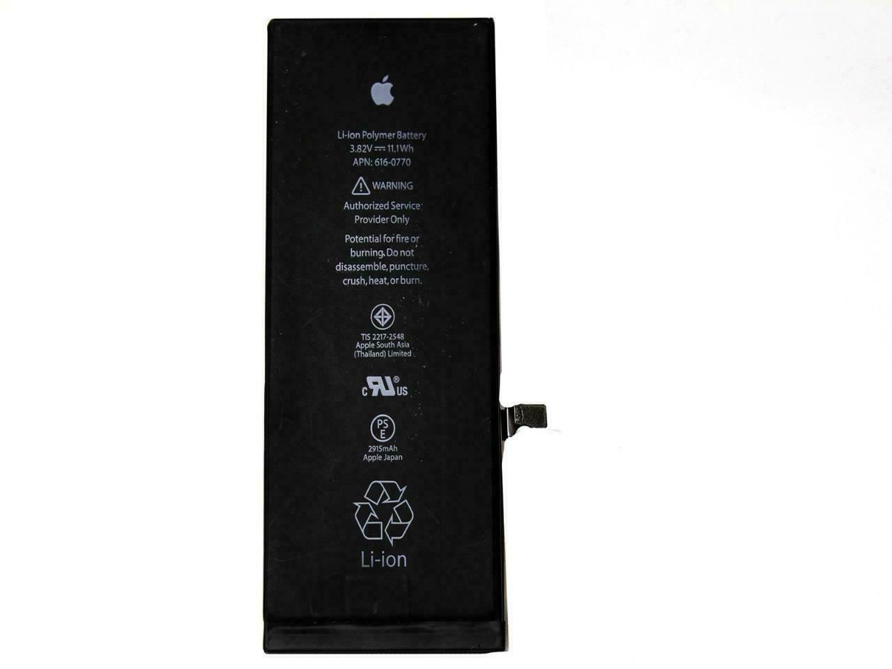 Lot of 10 Original Battery 3.82V Replacement for Apple iPhone 6 + Plus 616-0770