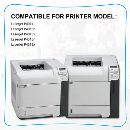 2 Black Compatible with HP CC364A 64A Toner LaserJet P4014dn P4015n P4015x P4515