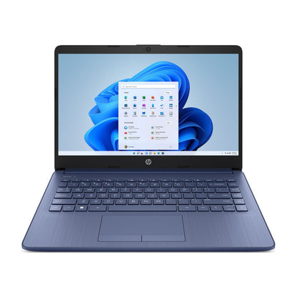 HP Stream Laptop 14" Micro-Edge HD Celeron N4120 16GB 64GB eMMC Webcam Win 11 S