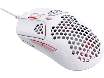HyperX Pulsefire Haste - Gaming Mouse (White-Pink)