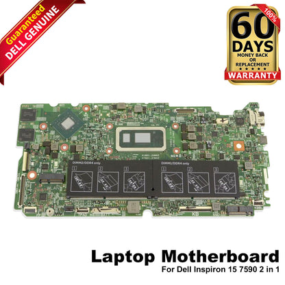 Dell Inspiron 15 7590 Core i7-8565U 1.80GHz DDR4 Nvidia MX250 Motherboard X8Y3N
