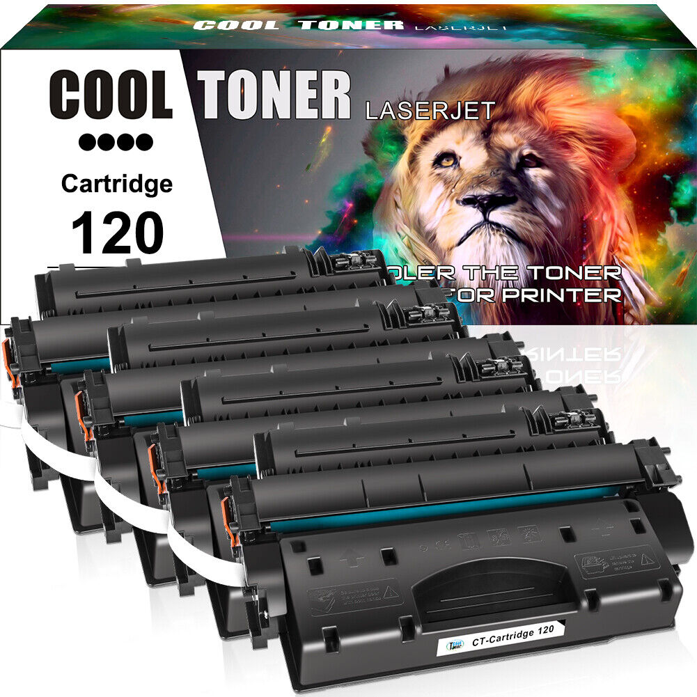 4PK C120 Toner For Canon 120 ImageClass D1120 D1150 D1320 D1350 D1550 2617B001AA