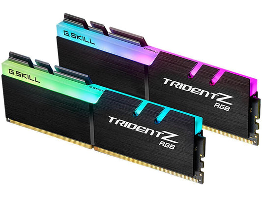 G.SKILL Trident Z RGB (For AMD) 16GB (2 x 8GB) DDR4 3600 (PC4 28800) Intel XMP