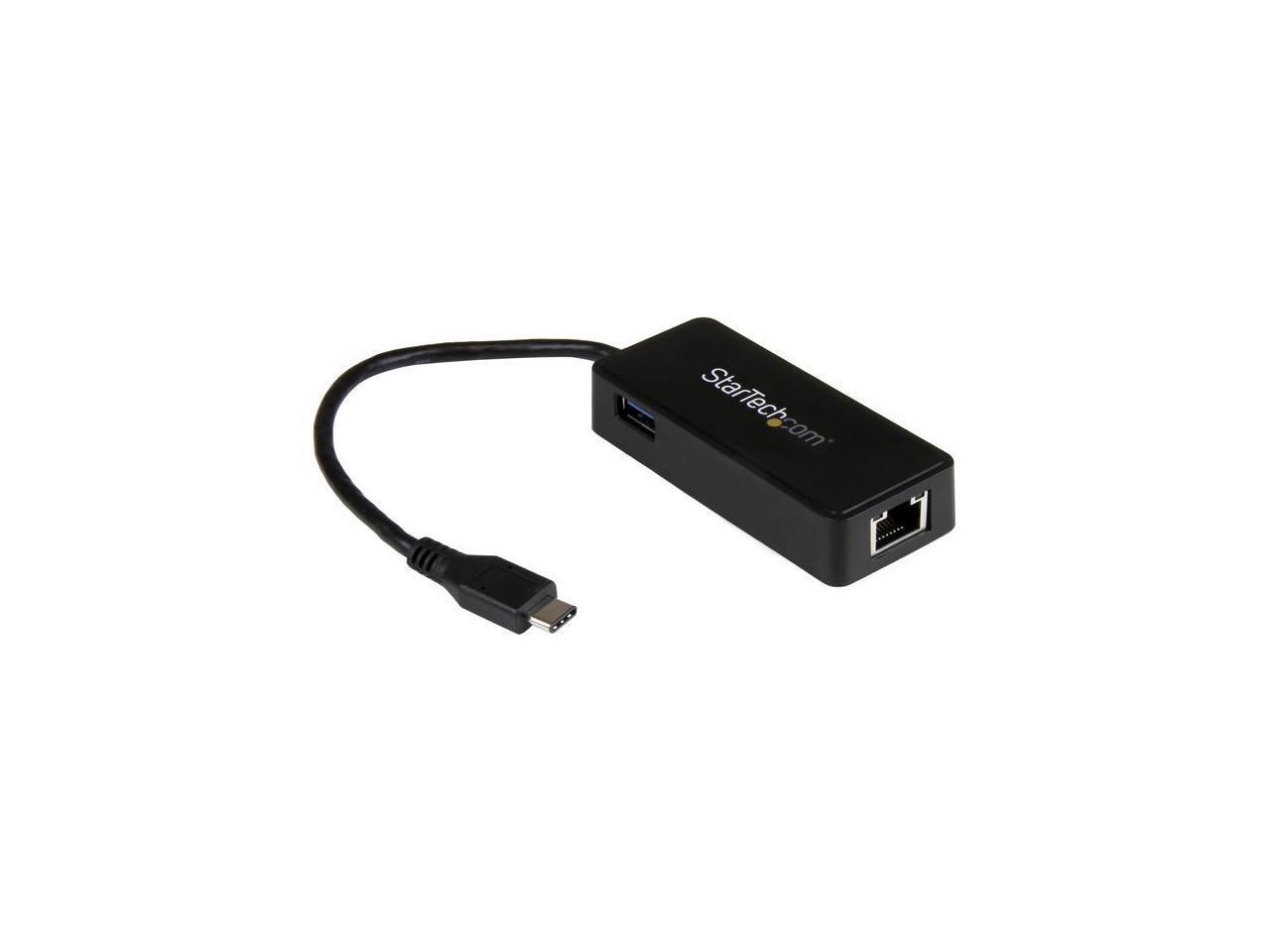 StarTech US1GC301AU USB-C to Ethernet Gigabit Adapter - Thunderbolt 3 Compatible