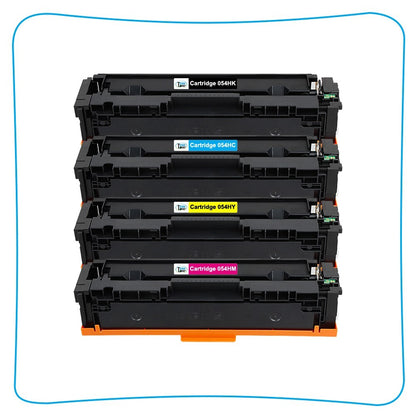 4 For Canon Cannon 054 Toner Cartridges Set Color Image Class LBP622cdw MF642cdw