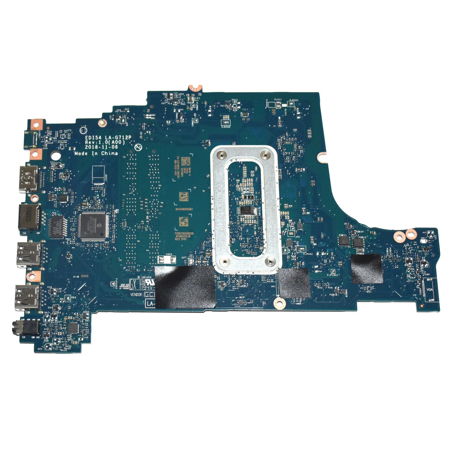 Dell Inspiron 3580 3780 Motherboard i5-8265U 1.6GHz Quad-Core LA-G712P VFMW4