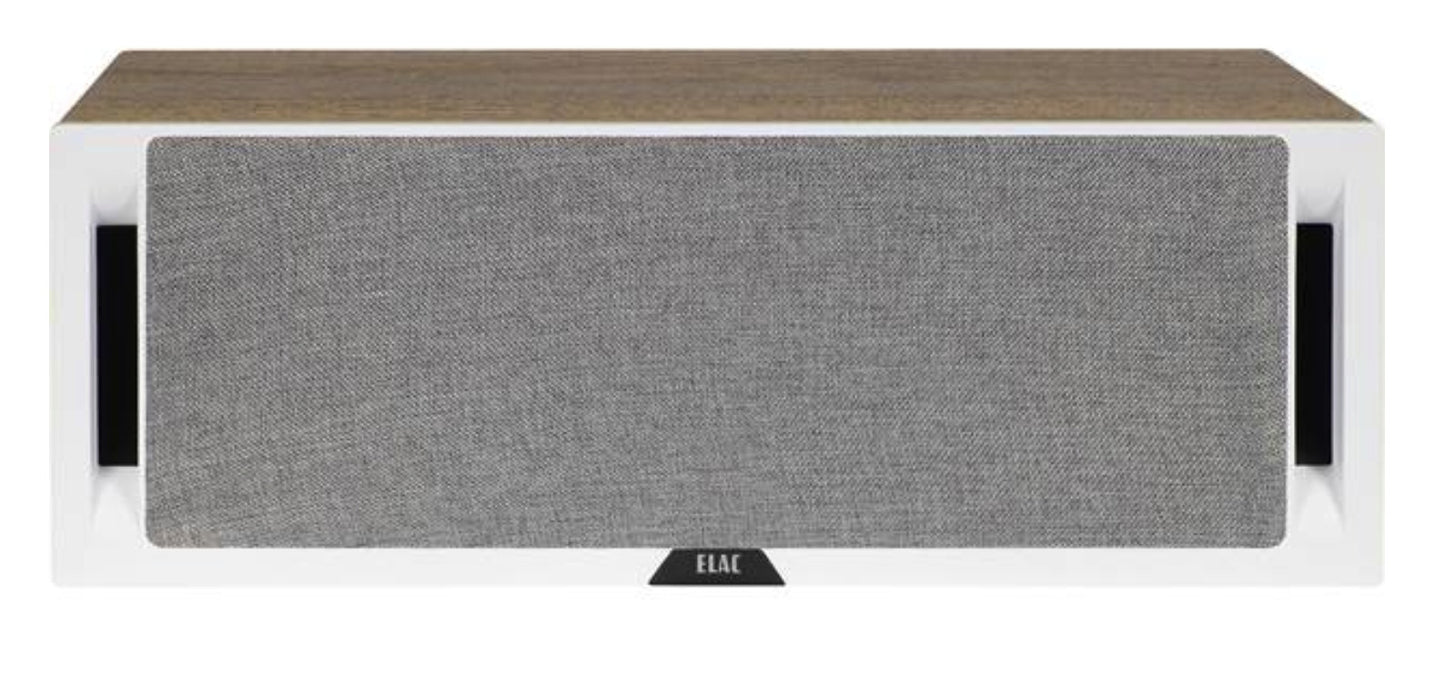 Elac Debut Reference DCR52 2-Way Center Channel Speaker DCR52-W (White/Oak)