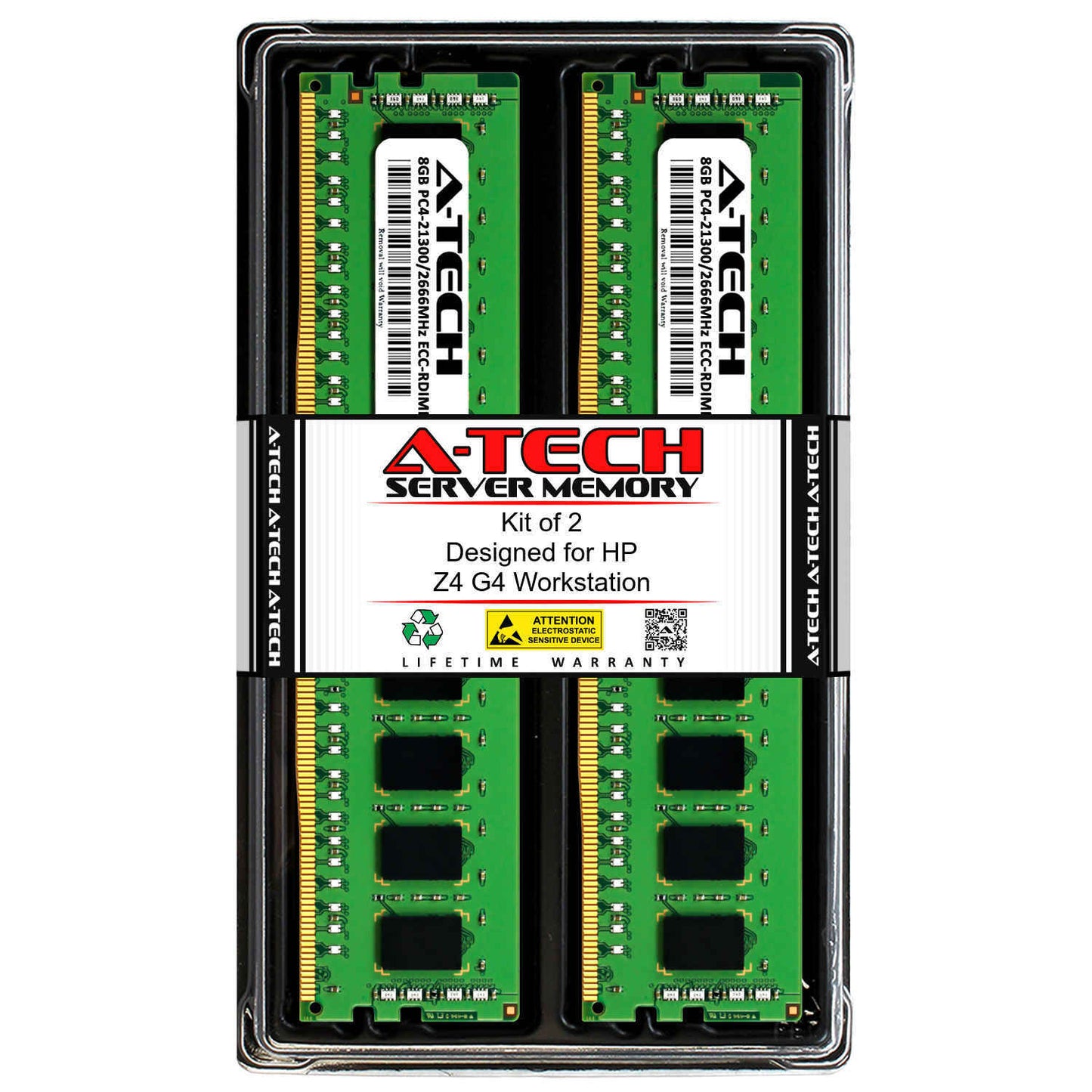 16GB 2x 8GB PC4-2666 RDIMM HP Z4 G4 Z840 Z640 Z8 G4 Z440 Z6 G4 Memory RAM