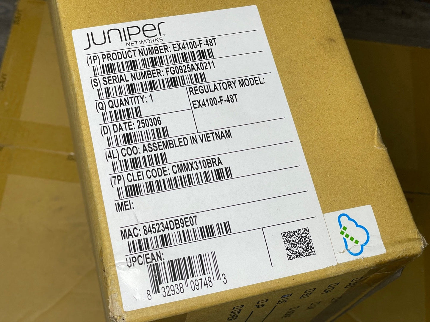NEW!!! JUNIPER NETWORKS EX4100-F-48T