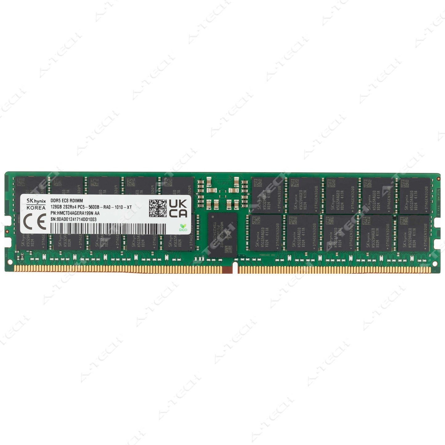 Hynix 128GB DDR5-5600 PC5-44800 4Rx4 EC8 RDIMM Server Memory RAM HMCT04AGERA199N
