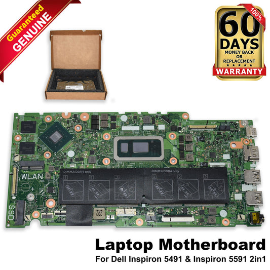 Dell Inspiron 5480 Motherboard Intel i7-10510U 1.8GHz NVIDIA MX230 17859-1 J0N00