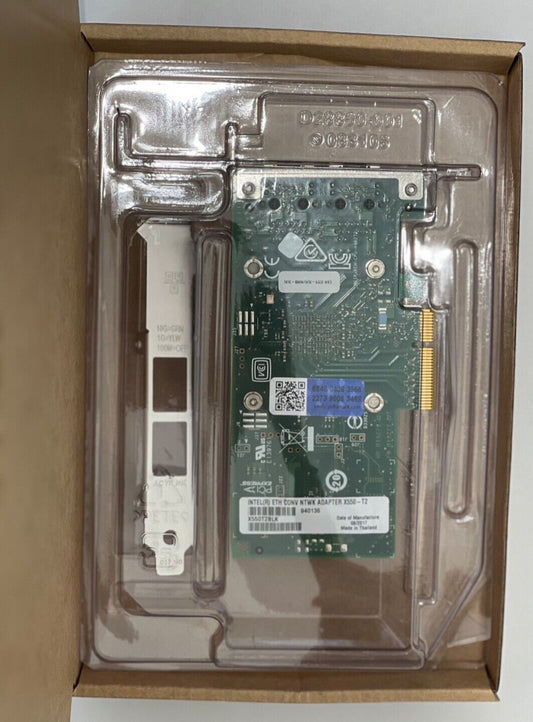 INTEL X550-T2 X550T2BLK YOTTAMARK 2-PORT 10GB ETHERNET CONVERGED NETWORK ADAPTER