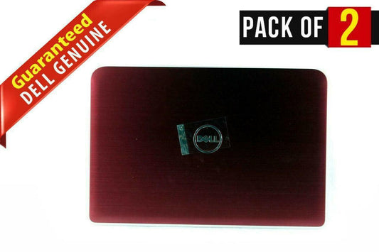 LOT x 2OEM Genuine Dell Inspiron 14 5421 LCD Back Cover Red GK2CJ