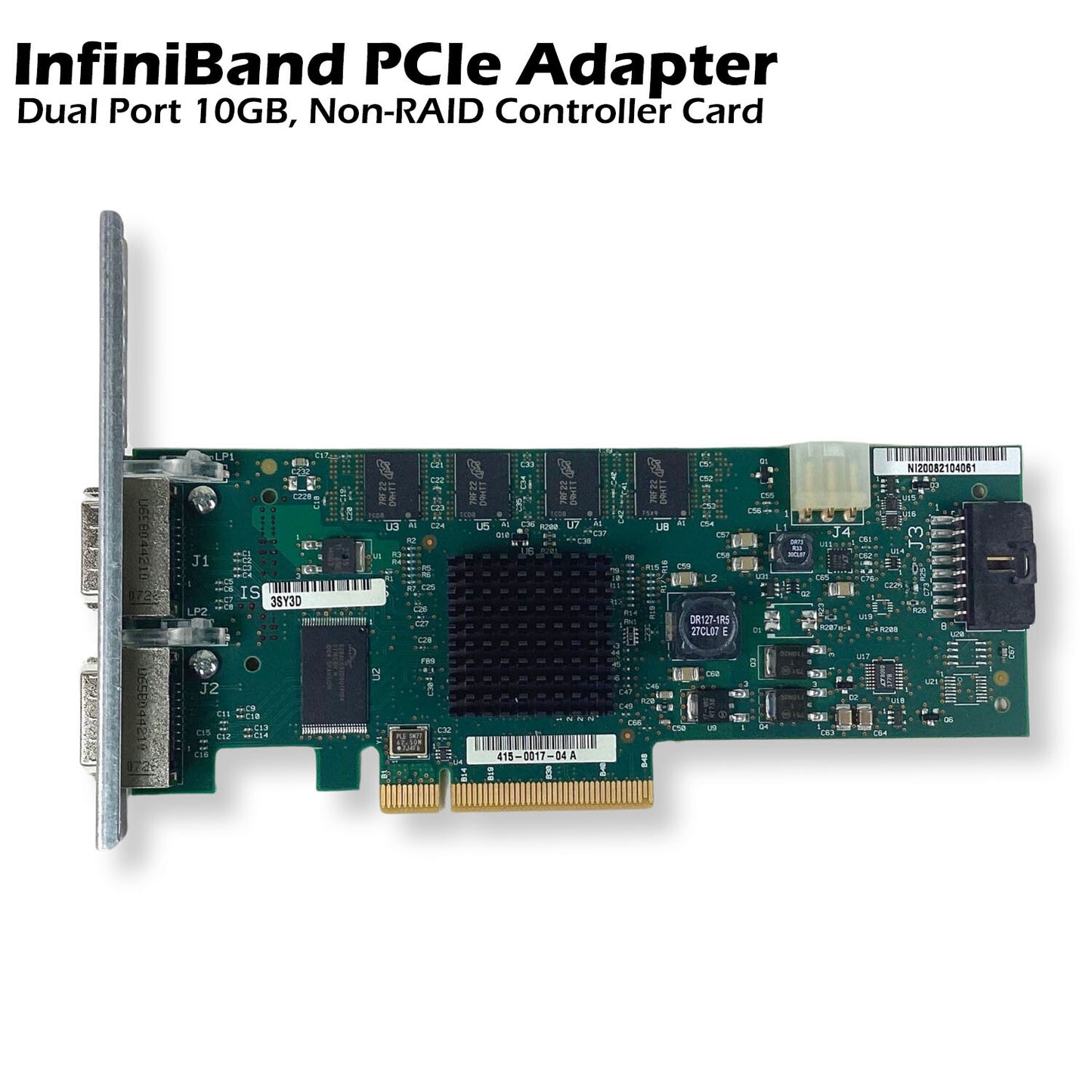 Genuine Isilon Dual Port 10GB InfiniBand PCI-E Adapter 415-0017-04 110-0013-05 A