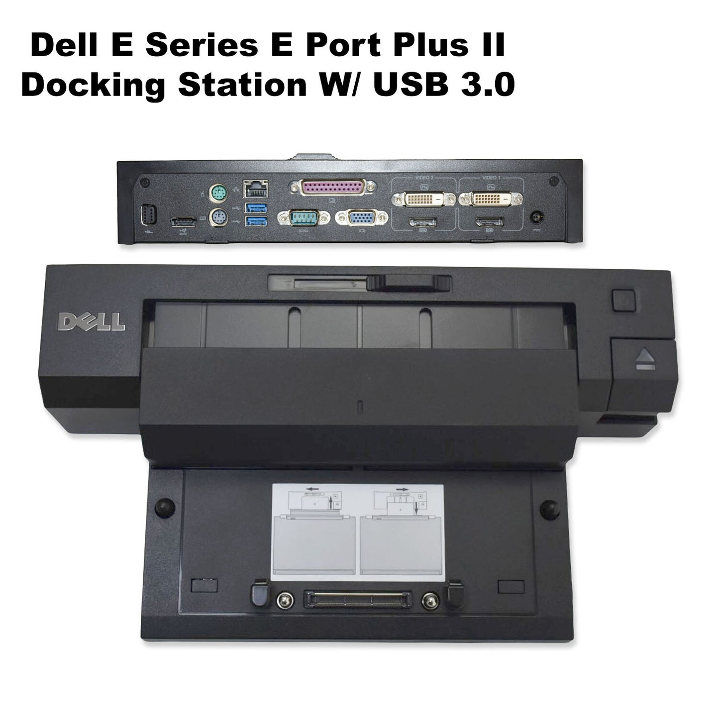 Dell E-Port Plus II Docking Station USB 3.0 Port Replicator 35RXK PR02X