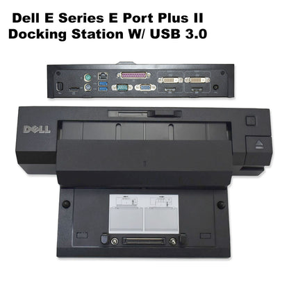 Dell E-Port Plus II Docking Station USB 3.0 Port Replicator 35RXK PR02X