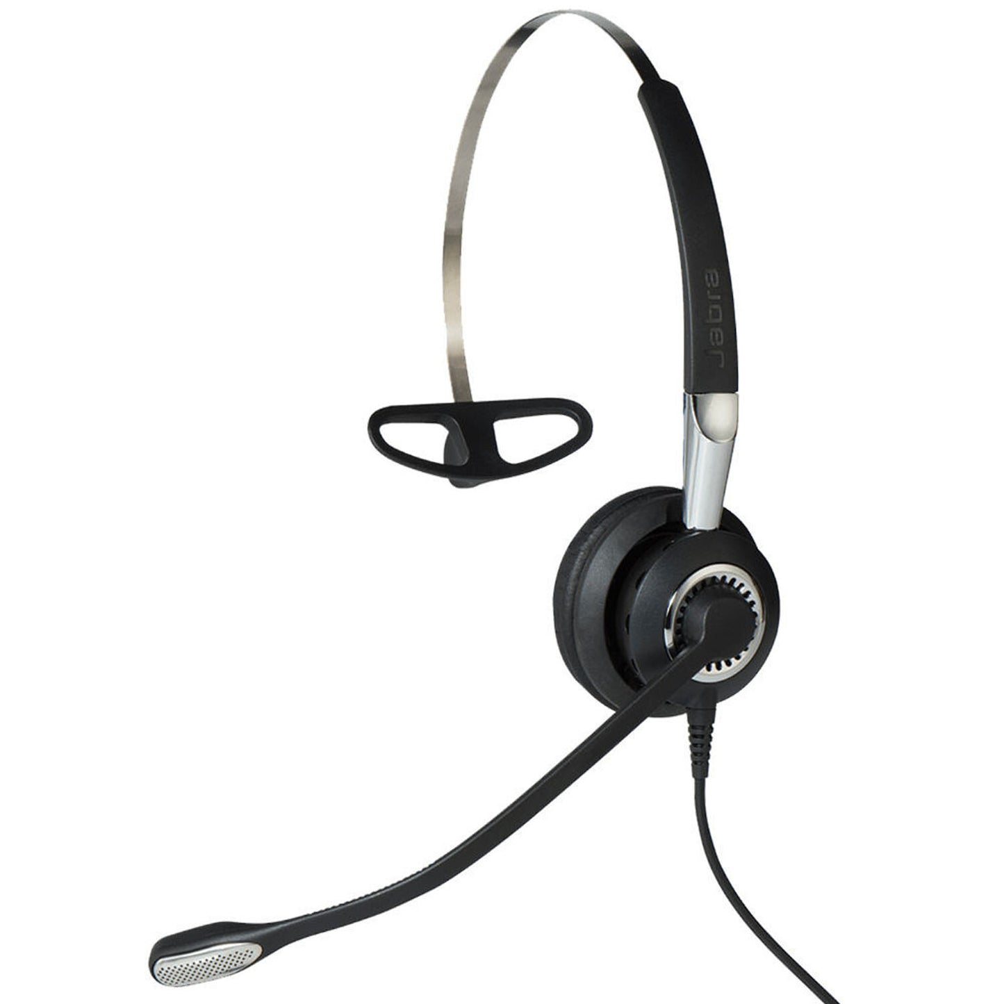 New Jabra 2400 II USB Mono CC Headset Black Noise-Canceling Mic On-Ear Comfort