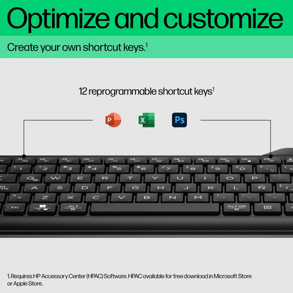 HP 460 Multi-Device Bluetooth Keyboard