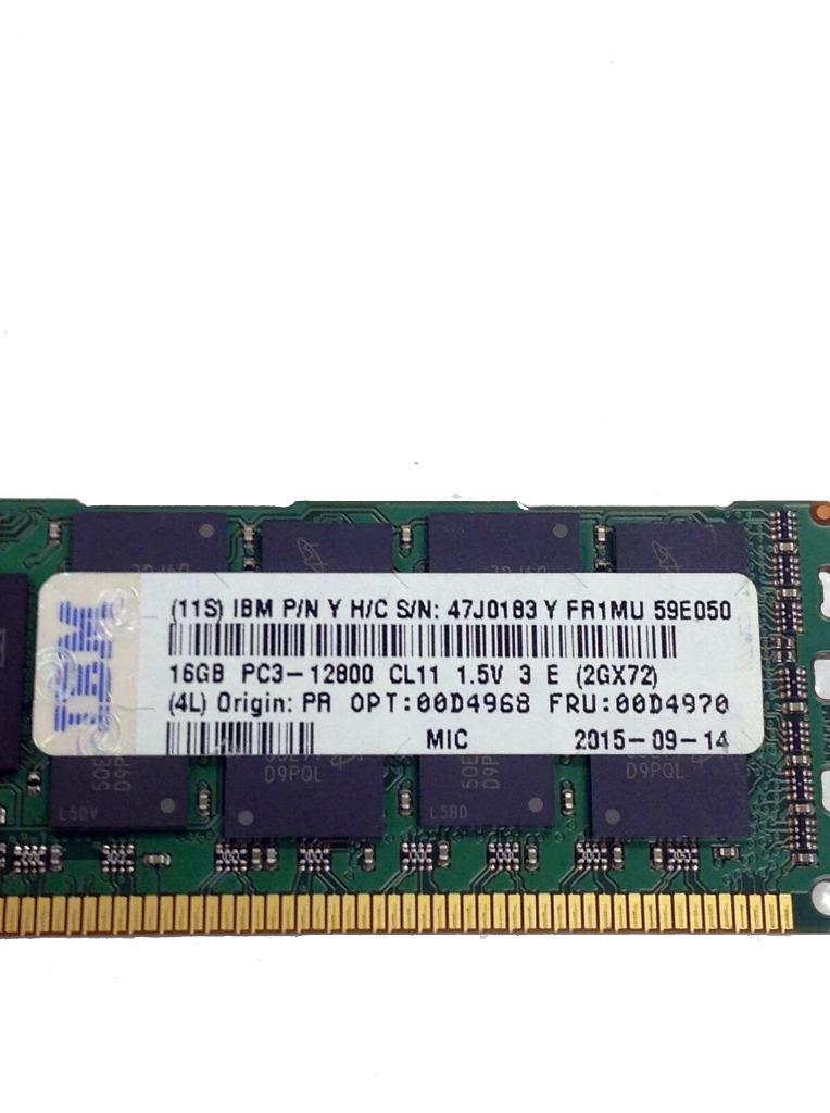 Lot of 4 Micron MT36JSF2G72PZ-1G6E1FF 4x16GB 2Rx4 PC3-12800R Server Memory