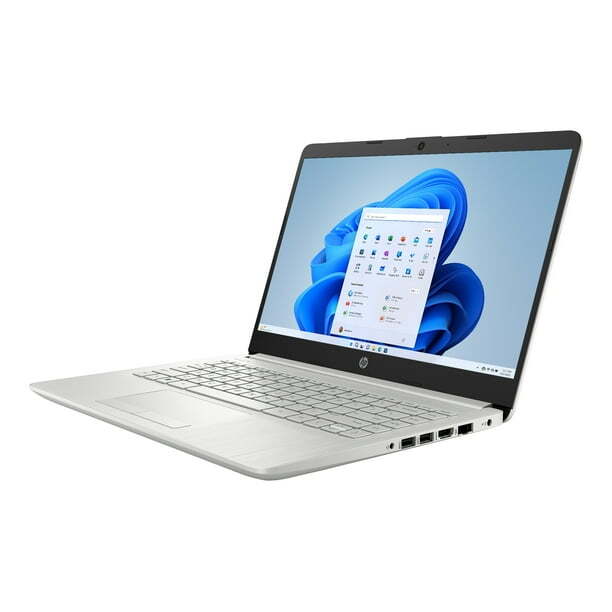 New HP Laptop 14" HD Intel Celeron N4120 4GB 64GB eMMC Webcam Office 365 Silver