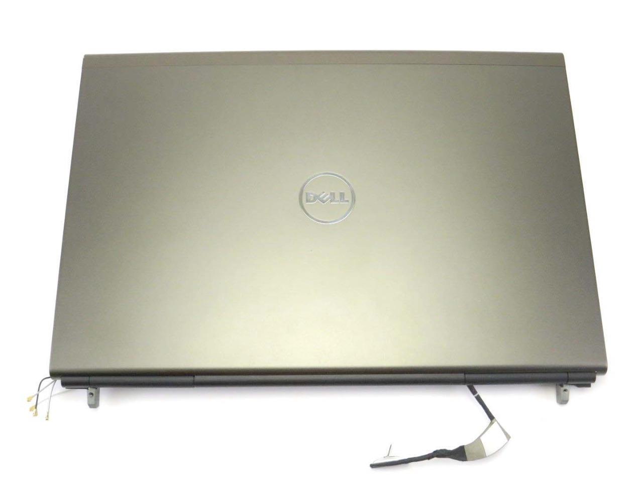 Dell Precision M4700 LCD Back Top Cover Lid Assembly w/ Hinges K4XMR 0K4XMR