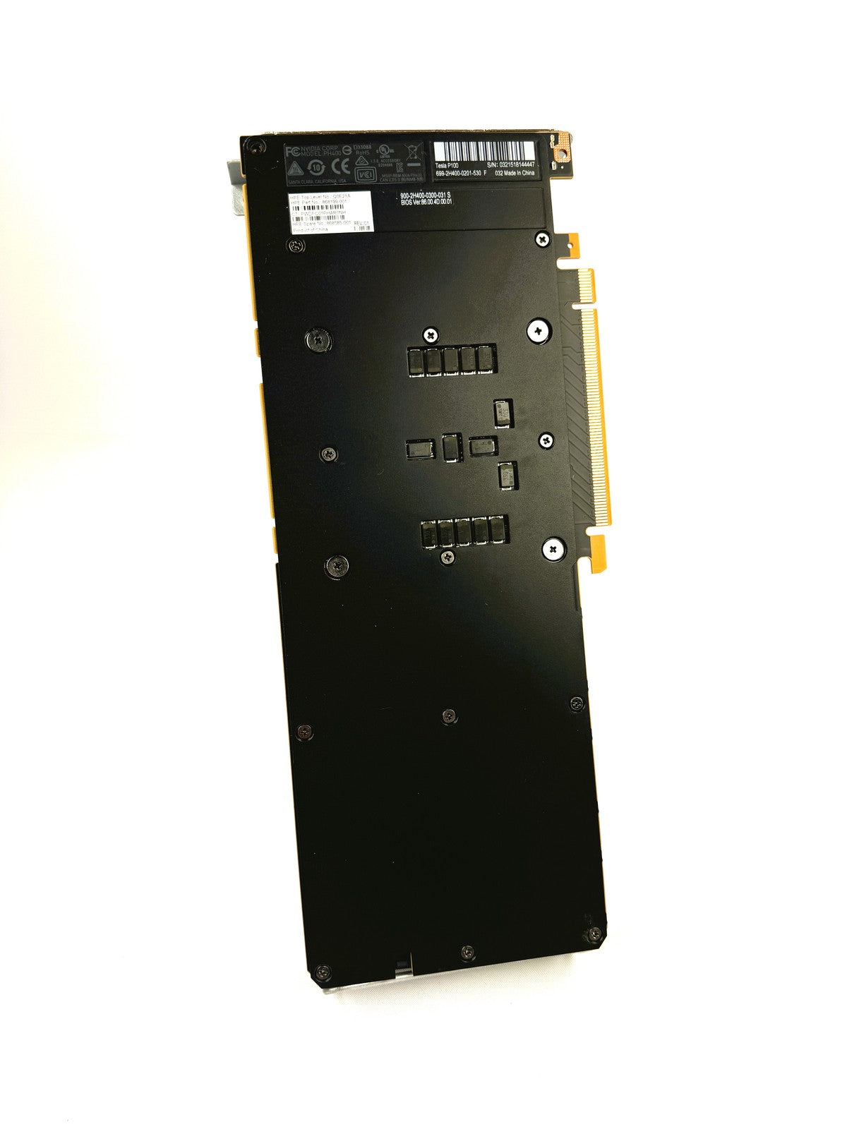 NVIDIA Tesla P100 16GB HBM2 PCIe GPU Accelerator 868199-001 900-2H400-0300-031