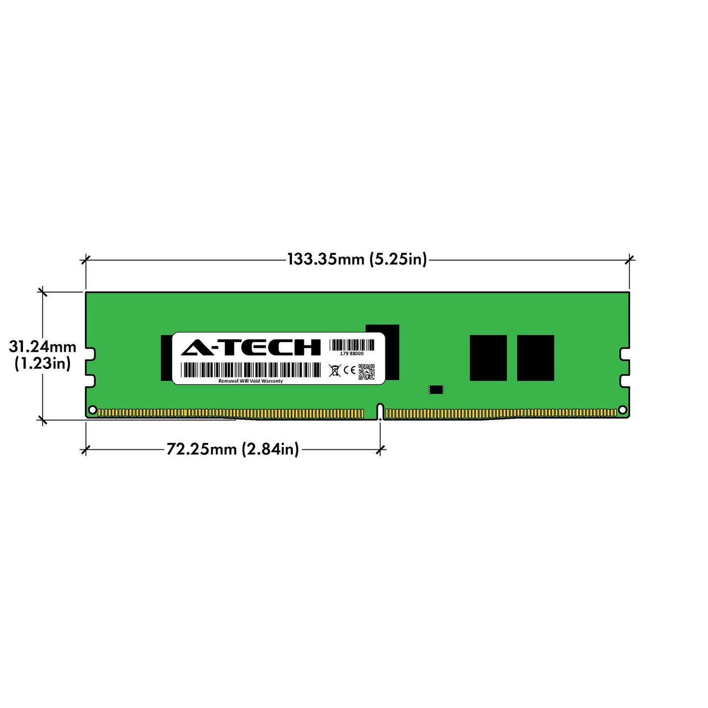 64GB 8x 8GB PC4-2933 RDIMM Lenovo Storage N3310 Memory RAM