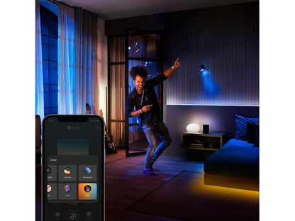 Philips Hue A19 LED Color Smart Bulb Starter Kit (75W 2021 Version), Compatible