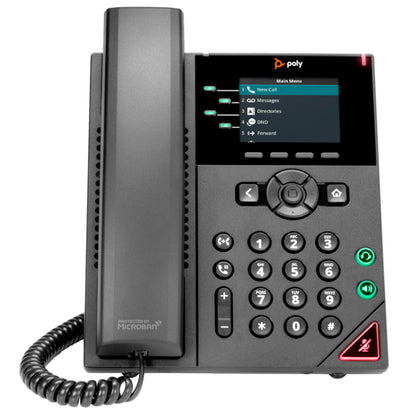 Polycom VVX 250 4-Line 2.8" Color LCD Desktop Business IP Phone 2200-48820-025