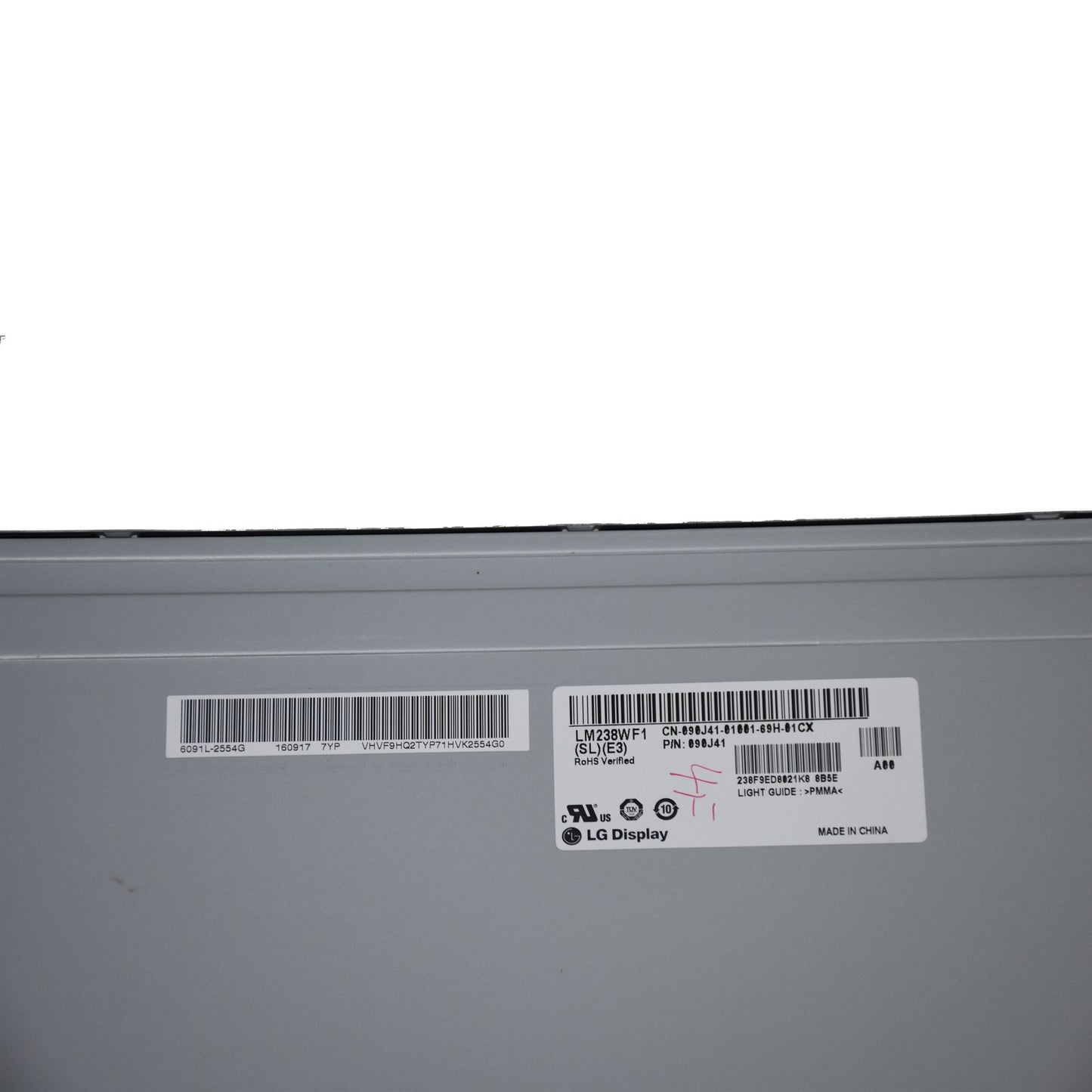 Dell Optiplex 7440 AIO 23.8" FHD LCD Touchscreen LM238WF1-SLE3 W7W4H 90J41