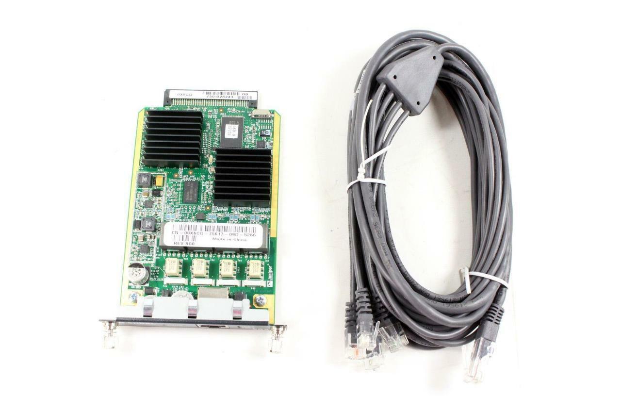 Juniper Networks SRX-MP-8GSHDSL 8-Wire (4-PAIR) G.SHDSL Mini-Physical Card 0X6CG