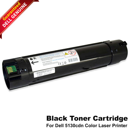 Genuine Dell 5130cdn Color Laser Printer Black 9000 Yield Toner Cartridge U157N