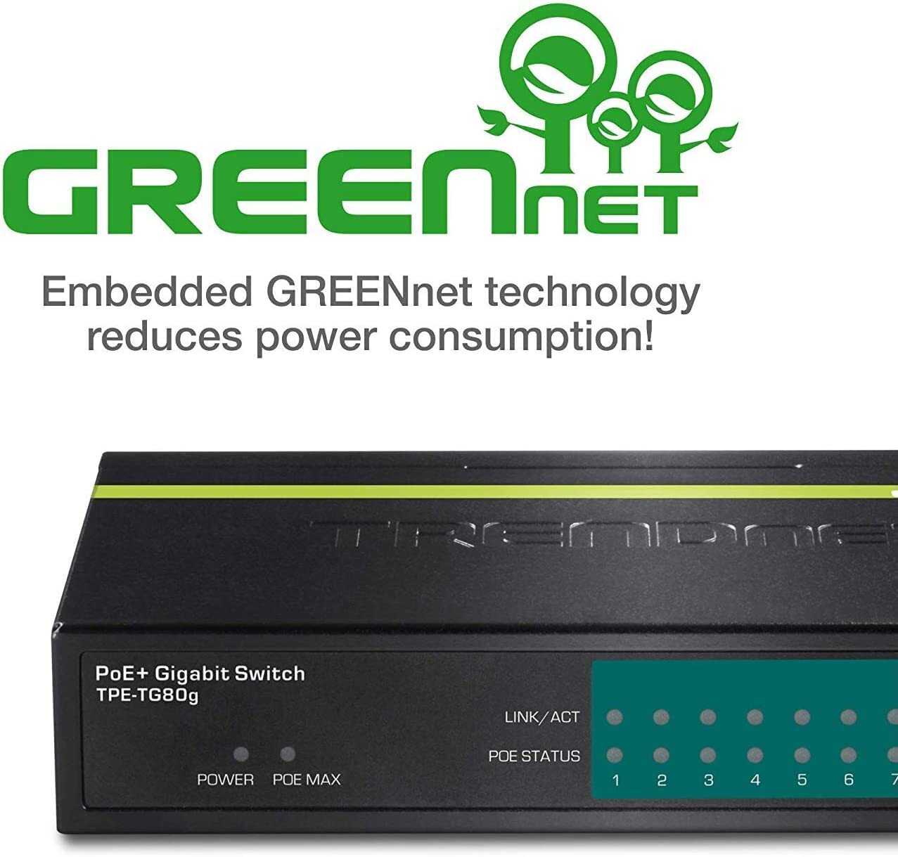 TRENDnet TPE-TG80G SWITCH TRENDNET| TPE-TG80G R Network Commercial