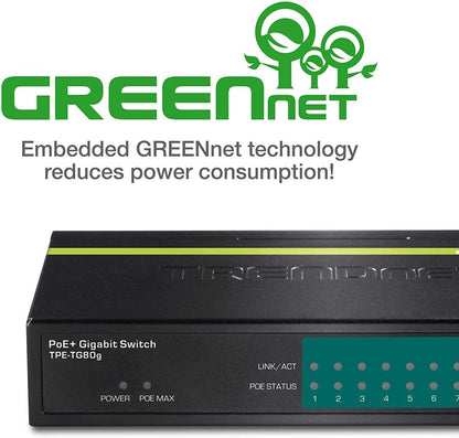 TRENDnet TPE-TG80G SWITCH TRENDNET| TPE-TG80G R Network Commercial