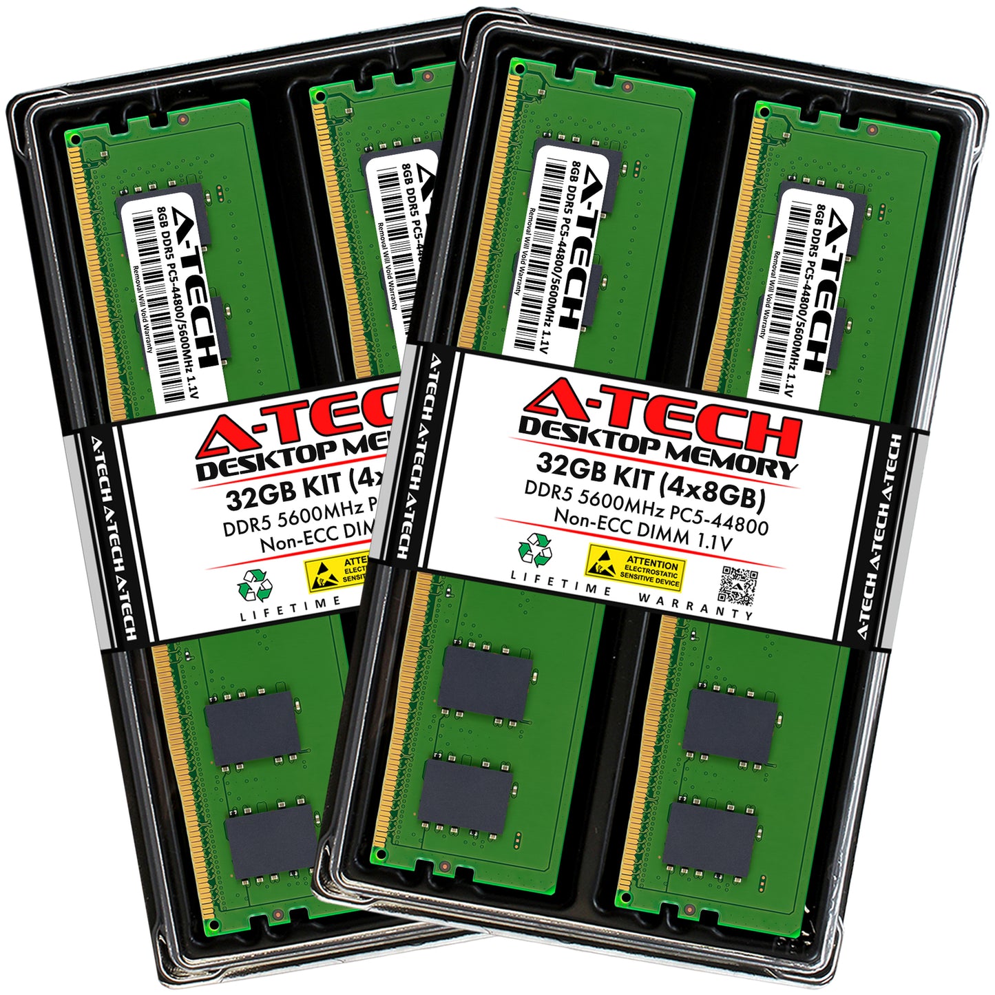 32GB 4x 8GB DDR5-5600 ASUS ExpertCenter D8 Mini Tower D800MDR Memory RAM