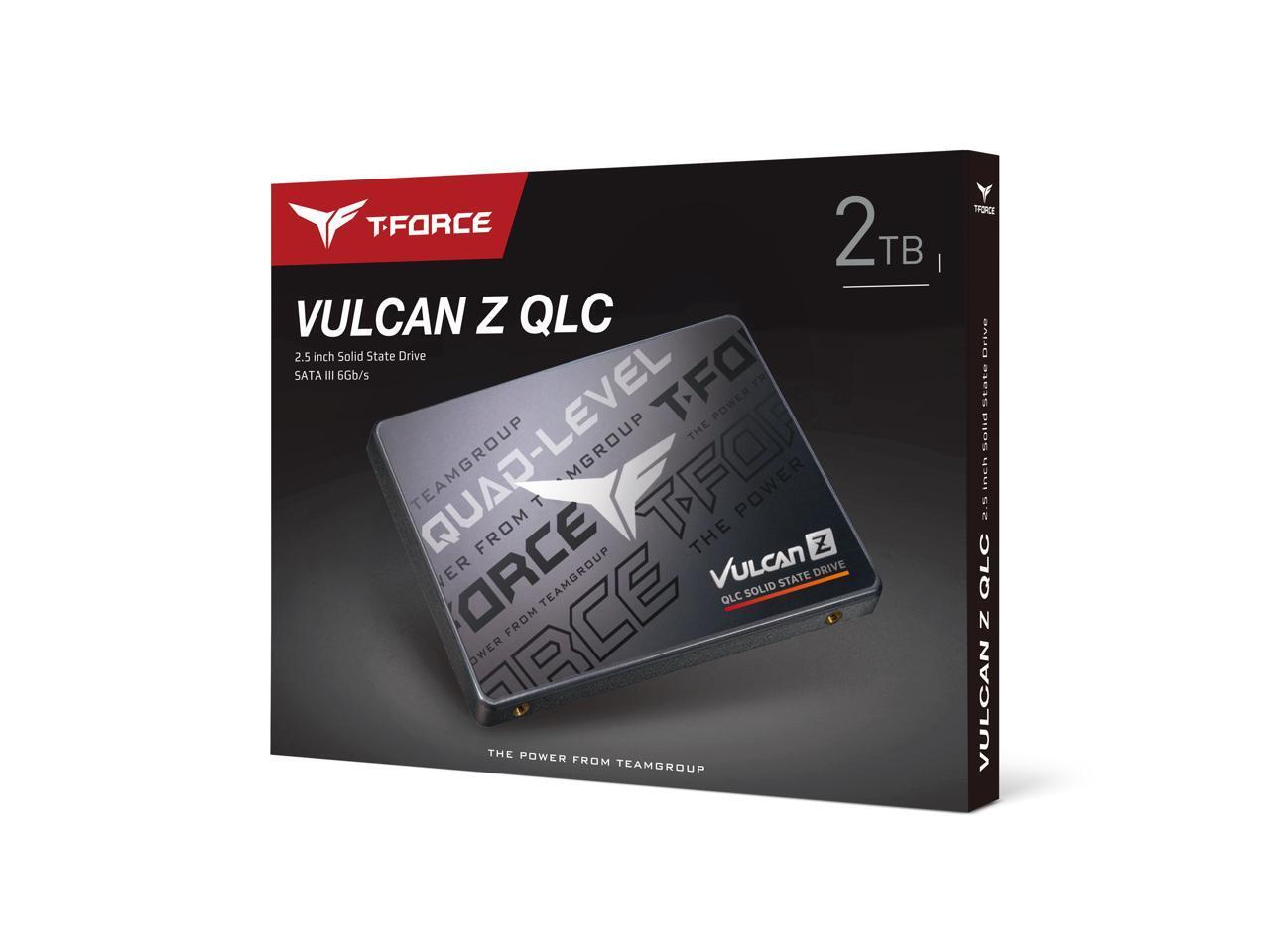 Team Group T-FORCE VULCAN Z 2.5" 2TB SATA III 3D NAND Internal Solid State Drive