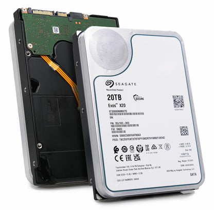 Seagate Exos X20 20TB 7.2K RPM SATA 6Gb/s 3.5" Enterprise HDD - ST20000NM007D