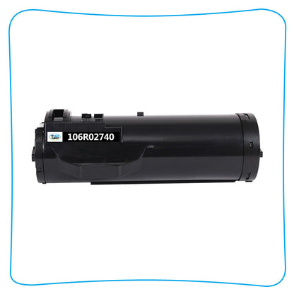 10 Pack High Yield Black 106R02740 Toner Compatible With Xerox WorkCentre 3655