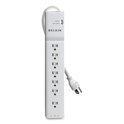 Lot of 5 HP Belkin BE107200-06 7-Outlet 6ft Surge Protector Power Strip AG290AA