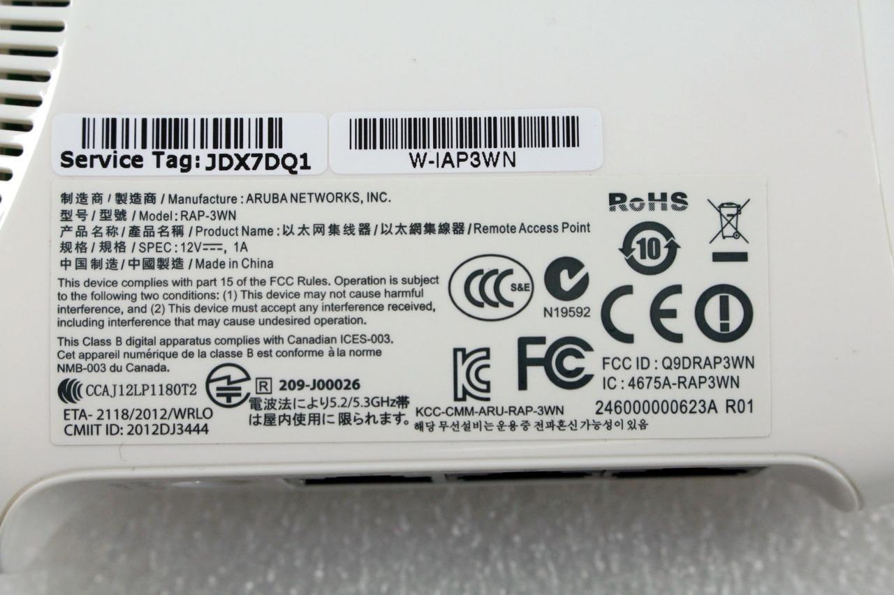 ReplacementWireless Instant Access Point For Dell Aruba PowerConnect N2GC3