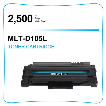 4x MLT-D105L Toner for Samsung D105L ML-2540R ML-2581N SCX-4600 SCX-4601 SF-650